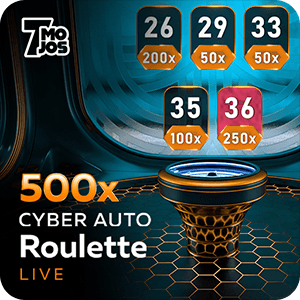 500x Cyber Auto Roulette