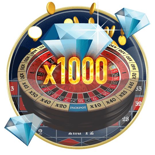 1000 Diamond Bet Roulette